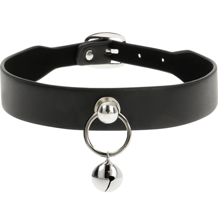 COQUETTE CHIC DESIRE - COLLAR CUERO VEGANO ACCESORIO WOMAN CASCABEL/ARO - CandyHot - Foto 3