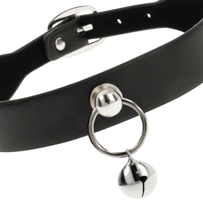 COQUETTE CHIC DESIRE - COLLAR CUERO VEGANO ACCESORIO WOMAN CASCABEL/ARO - CandyHot - Foto 4