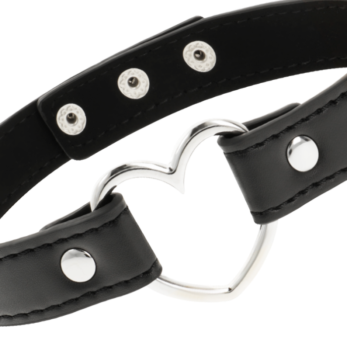 COQUETTE CHIC DESIRE - COLLAR CUERO VEGANO ACCESORIO WOMAN CORAZÓN - CandyHot - Foto 4