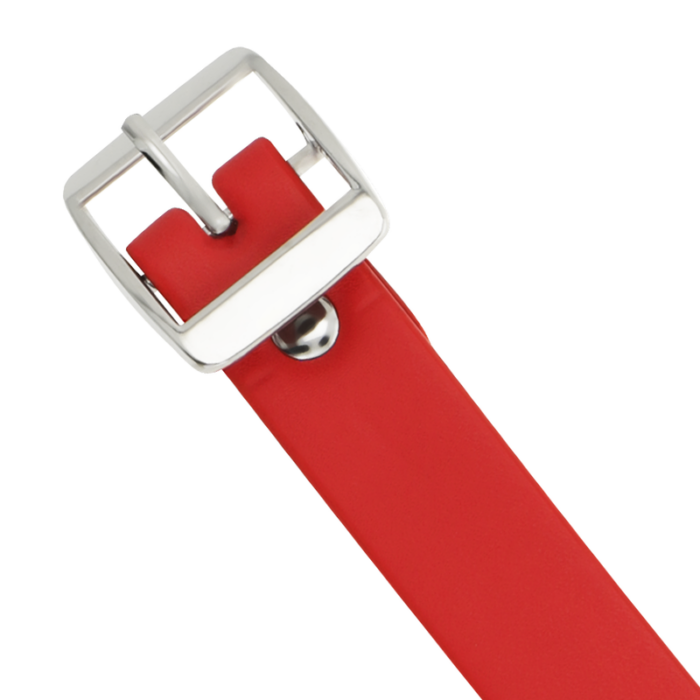 COQUETTE CHIC DESIRE - COLLAR CUERO VEGANO ROJO ACCESORIO WOMAN FETISH - CandyHot - Foto 4