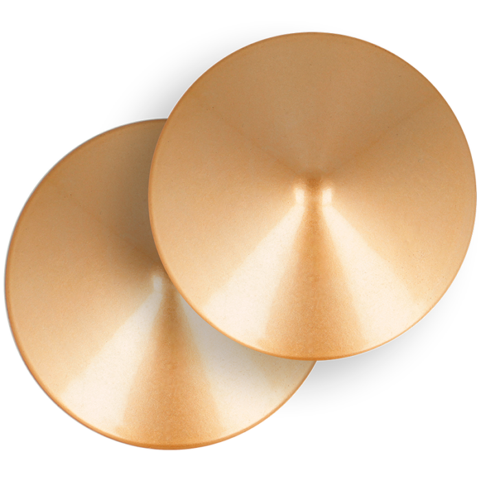 COQUETTE CHIC DESIRE - CUBRE PEZONES METAL CIRCULOS DORADOS - CandyHot - Foto 4