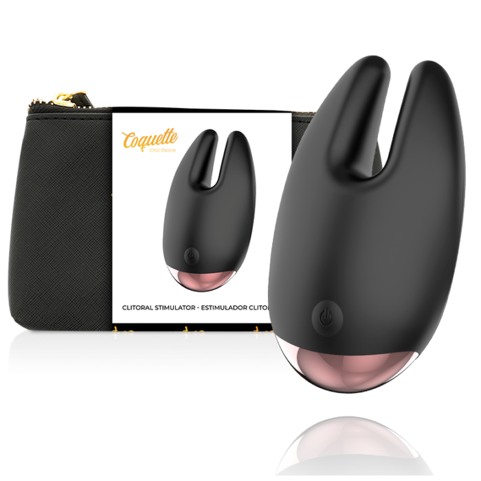 COQUETTE CHIC DESIRE - ESTIMULADOR CLÍTORIS NEGRO / GOLD - CandyHot - Foto 1