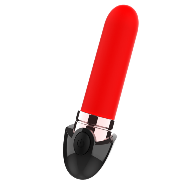 COQUETTE CHIC DESIRE - PINTALABIOS VIBRADOR RECARGABLE LUXE NEGRO / GOLD - CandyHot - Foto 4