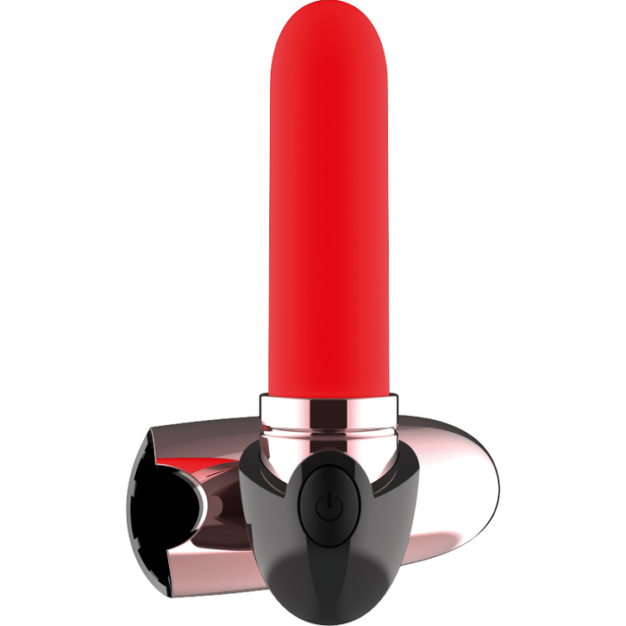COQUETTE CHIC DESIRE - PINTALABIOS VIBRADOR RECARGABLE LUXE NEGRO / GOLD - CandyHot - Foto 5