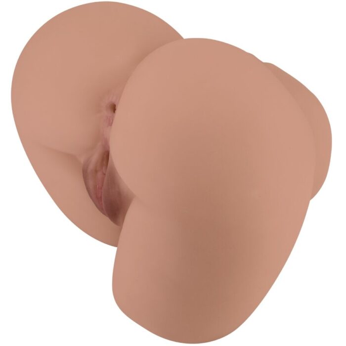 CRAZY BULL - BERNACE TRASERO VIBRADOR CON VAGINA Y ANO REALÍSTICO NATURAL CONTROL REMOTO - CandyHot - Foto 3