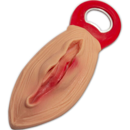 DIABLO PICANTE - ABRIDOR CON FORMA VAGINA COLOR ALEATORIO - CandyHot - Foto 1