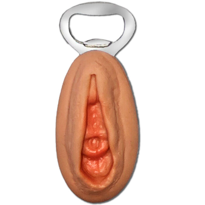 DIABLO PICANTE - ABRIDOR CON FORMA VAGINA NATURAL - CandyHot - Foto 1