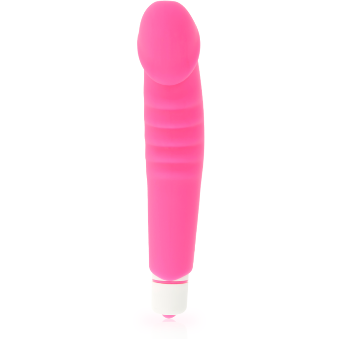 DOLCE VITA - REALISTIC PLEASURE VIBRADOR SILICONA ROSA - CandyHot - Foto 3
