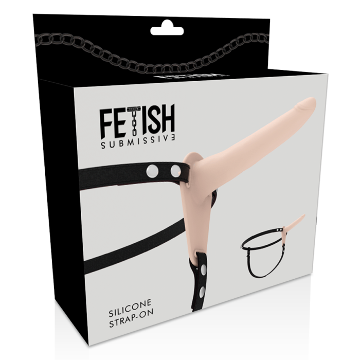 FETISH SUBMISSIVE HARNESS - SILICONA FLESH 15 CM - CandyHot - Foto 5