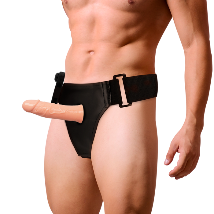 HARNESS ATTRACTION - ARNÉS  HUECO GREGORY CON VIBRADOR 16.5 CM -O- 4.3 CM - CandyHot - Foto 2
