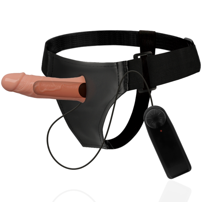 HARNESS ATTRACTION - ARNÉS  HUECO GREGORY CON VIBRADOR 16.5 CM -O- 4.3 CM - CandyHot - Foto 3