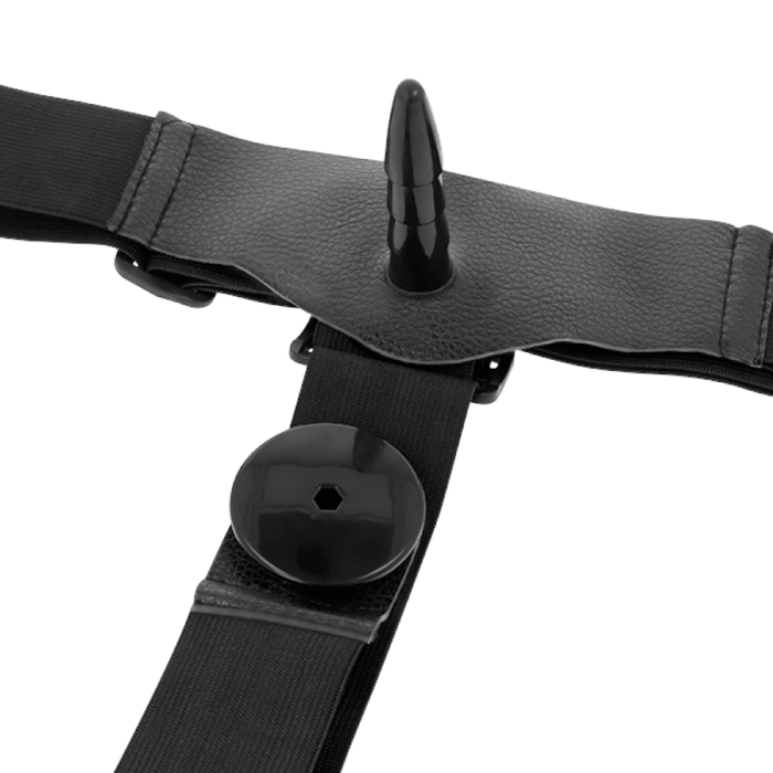 HARNESS ATTRACTION - HARRIS DOBLE PENETRACIÓN CON VIBRACIÓN 18 CM -O- 3.5 CM - CandyHot - Foto 5