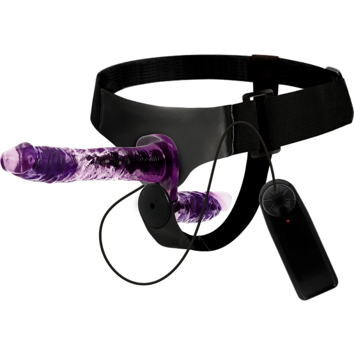HARNESS ATTRACTION - RODNEY DOBLE PENETRACIÓN VIBRADOR 18 CM -O- 3.5 CM - CandyHot - Foto 3