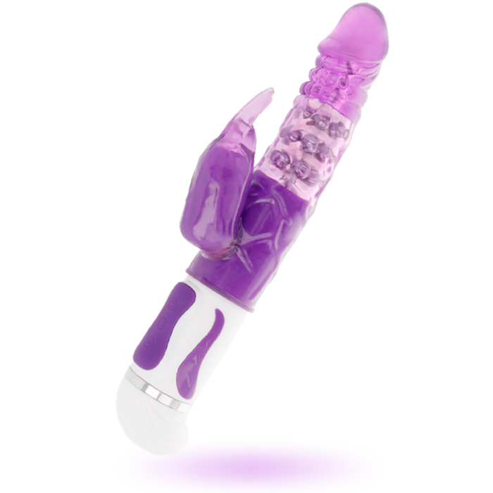 INTENSE - GUPPY VIBRADOR ROTADOR LILA - CandyHot - Foto 4