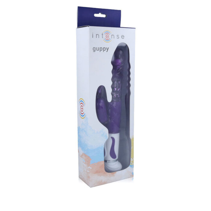 INTENSE - GUPPY VIBRADOR ROTADOR LILA - CandyHot - Foto 5