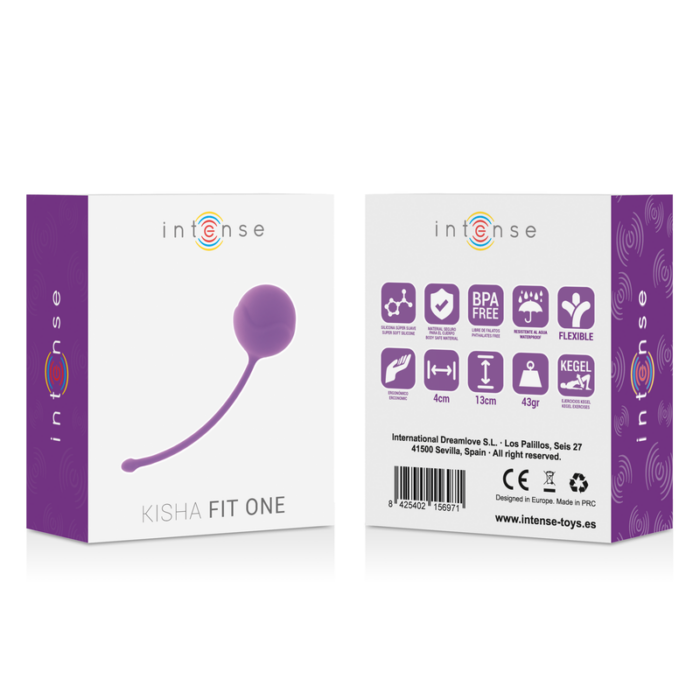 INTENSE - KISHA FIT ONE SILICONE KEGEL LILA - CandyHot - Foto 3