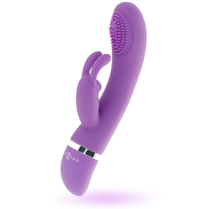 INTENSE - SUSY VIBRADOR OSCILANTE SILICONA RABBIT LILA - CandyHot - Foto 2