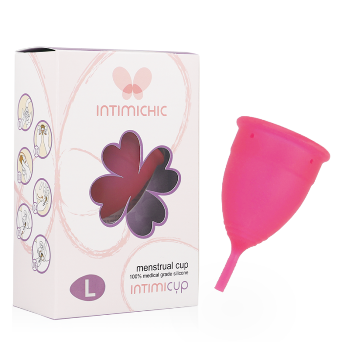 INTIMICHIC - COPA MENSTRUAL SILICONA MEDICA - TALLA L - CandyHot - Foto 1