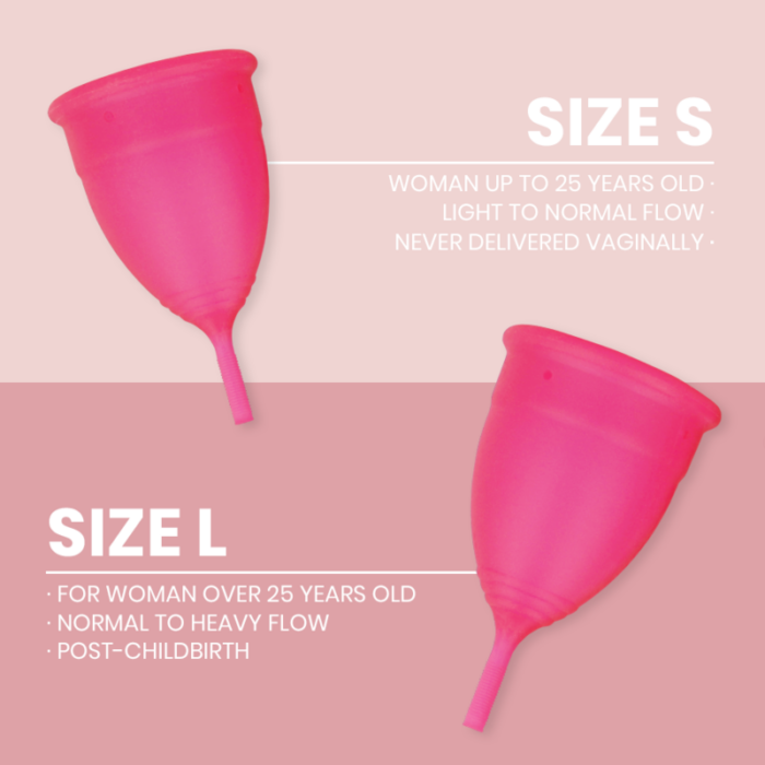 INTIMICHIC - COPA MENSTRUAL SILICONA MEDICA - TALLA S - CandyHot - Foto 4