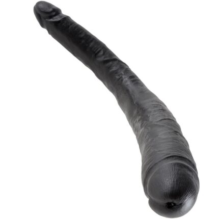 KING COCK DILDO DOBLE NEGRO 40.6 CM - CandyHot - Foto 2