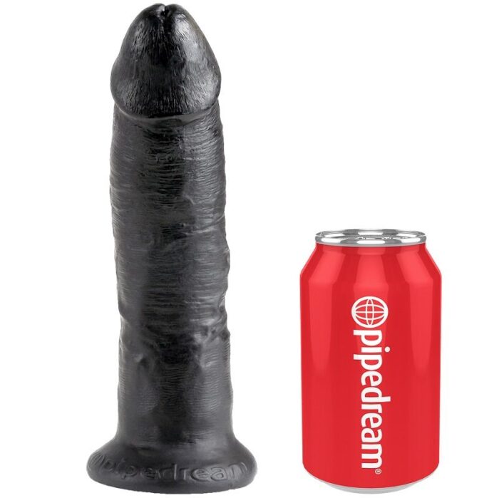 KING COCK - HARNESS CON PENE REALÍSTICO NEGRO 22.9 CM - CandyHot - Foto 6