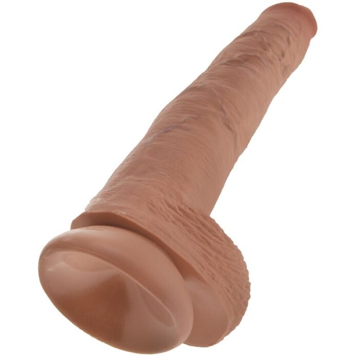 KING COCK PENE REALÍSTICO CON TESTÍCULOS 35.6 CM - CandyHot - Foto 3
