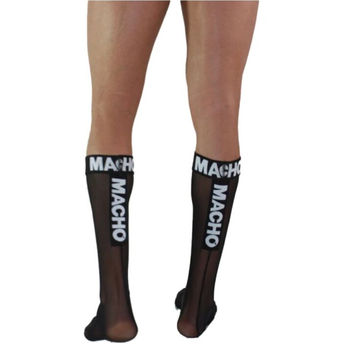 MACHO - CALCETINES FINOS NEGRO TALLA ÚNICA - CandyHot - Foto 2