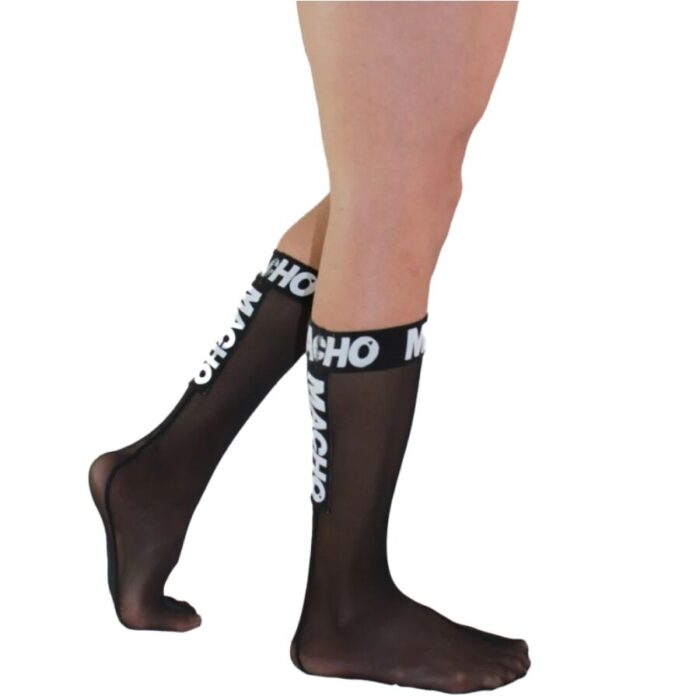 MACHO - CALCETINES FINOS NEGRO TALLA ÚNICA - CandyHot - Foto 3