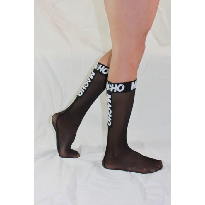 MACHO - CALCETINES FINOS NEGRO TALLA ÚNICA - CandyHot - Foto 6