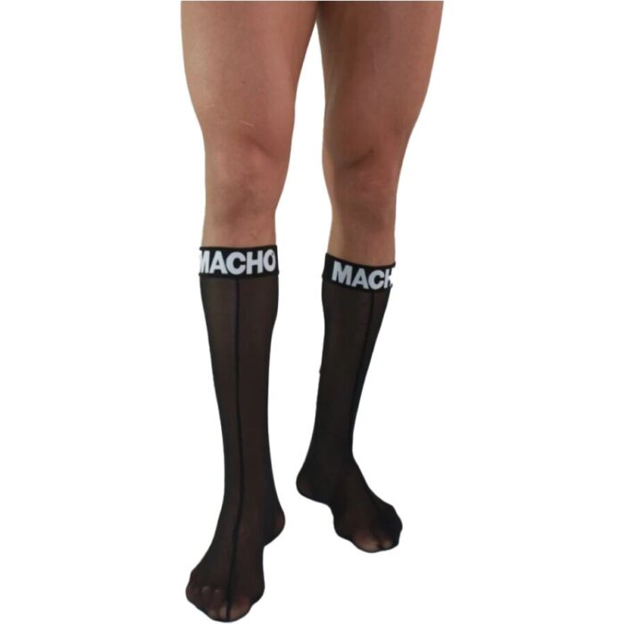 MACHO - CALCETINES FINOS NEGRO TALLA ÚNICA - CandyHot - Foto 1