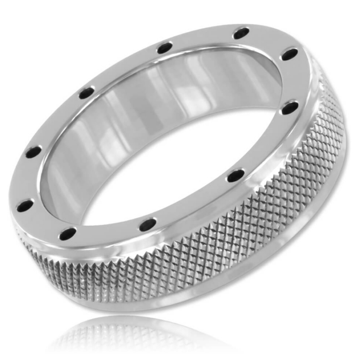 METAL HARD - ANILLO METAL PARA PENE Y TESTÍCULOS 45 MM - CandyHot - Foto 1