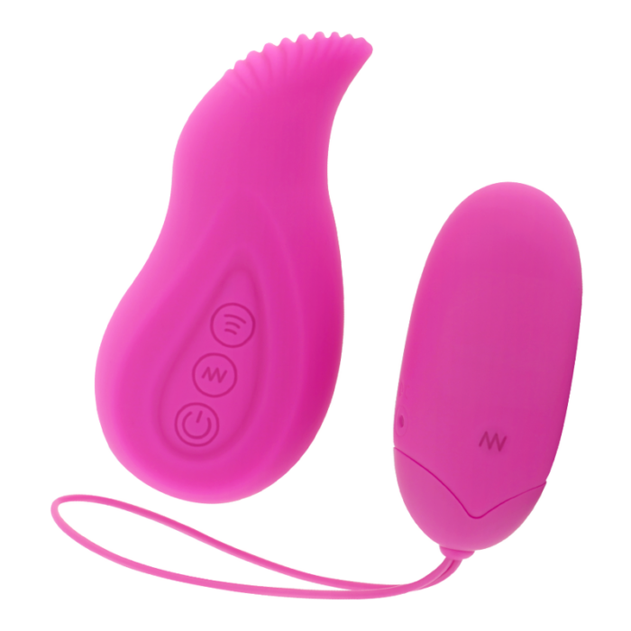 MORESSA - EDGAR SET DUO HUEVO REMOTO Y MANDO CON VIBRACIÓN INCORPORADA PREMIUM SILICONE CONTROL REMOTO - CandyHot - Foto 2