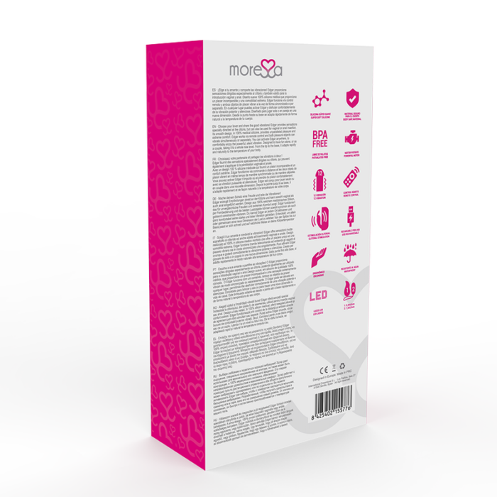 MORESSA - EDGAR SET DUO HUEVO REMOTO Y MANDO CON VIBRACIÓN INCORPORADA PREMIUM SILICONE CONTROL REMOTO - CandyHot - Foto 4