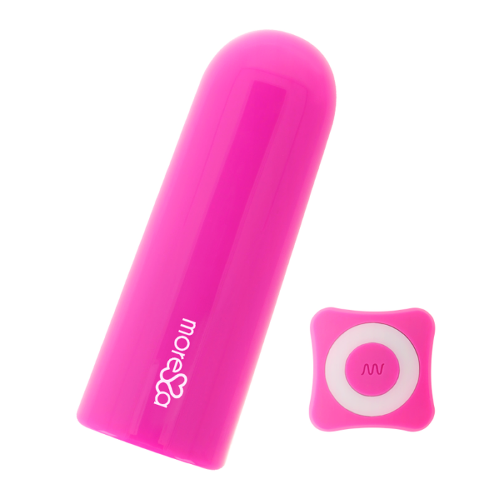 MORESSA - NIX POTENTE VIBRADOR MULTI JUEGOS CONTROL REMOTO ROSA - CandyHot - Foto 2