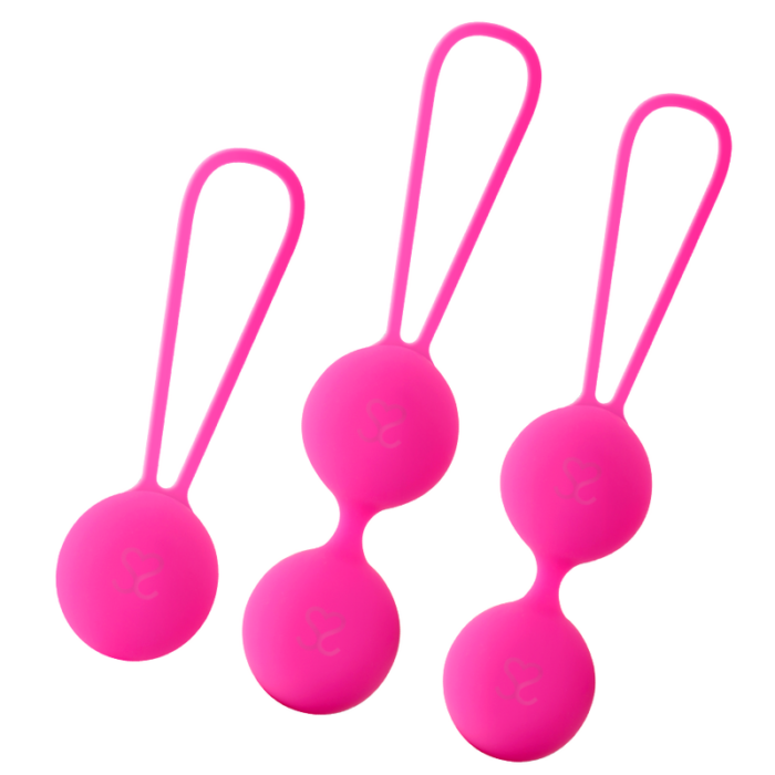 MORESSA - OSIAN SET PREMIUM SILICONA ROSA (Osian One - 51 g | Osian Two - 101 g | Osian Three 85 g) - CandyHot - Foto 2