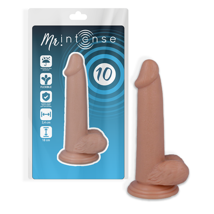 MR INTENSE - 10 PENE REALÍSTICO 18 CM -O- 3.4 CM - CandyHot - Foto 1