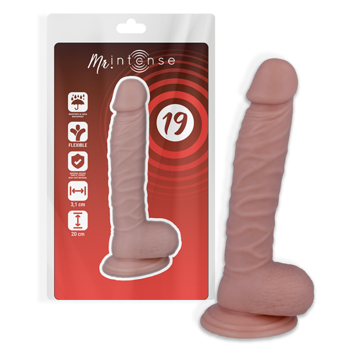 MR INTENSE - 19 PENE REALÍSTICO 20 CM -O- 3.1 CM - CandyHot - Foto 1