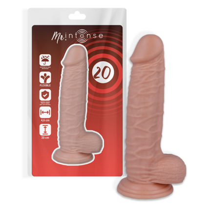 MR INTENSE - 20 PENE REALÍSTICO 20 CM -O- 4.6 CM - CandyHot - Foto 1