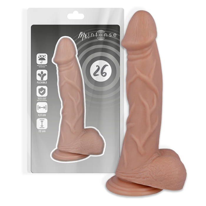 MR INTENSE - 26 PENE REALÍSTICO 22 CM -O- 4.4 CM - CandyHot - Foto 1