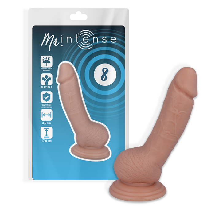 MR INTENSE - 8 PENE REALÍSTICO 17.6 CM -O- 3.5 CM - CandyHot - Foto 1