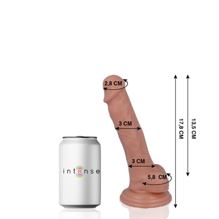 MR INTENSE - 9 PENE REALÍSTICO 17.8 CM -O- 3 CM - CandyHot - Foto 2
