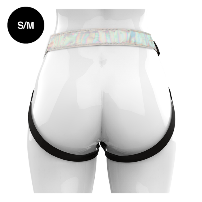 MYTHOLOGY FANTASY HARNESS - ARNÉS IRIDISCENTE S/M - CandyHot - Foto 4