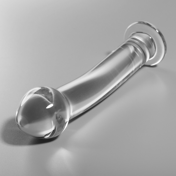 NEBULA SERIES BY IBIZA - MODELO 11 DILDO CRISTAL TRANSPARENTE 16 CM -O- 3 CM - CandyHot - Foto 2
