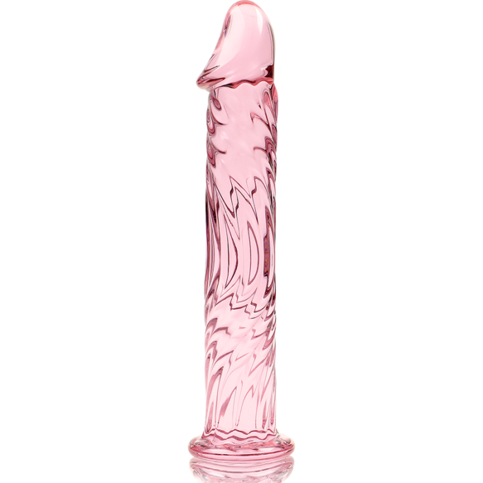 NEBULA SERIES BY IBIZA - MODELO 12 DILDO CRISTAL ROSA 17 CM -O- 3.5 CM - CandyHot - Foto 5