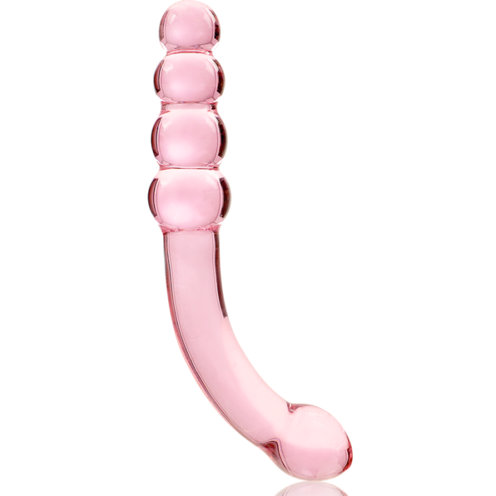 NEBULA SERIES BY IBIZA - MODELO 14 DILDO CRISTAL ROSA 18.5 CM -O- 3 CM - CandyHot - Foto 5