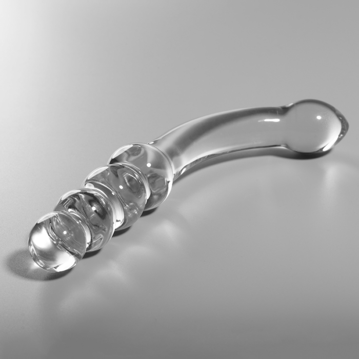 NEBULA SERIES BY IBIZA - MODELO 14 DILDO CRISTAL TRANSPARENTE 18.5 CM -O- 3 CM - CandyHot - Foto 2
