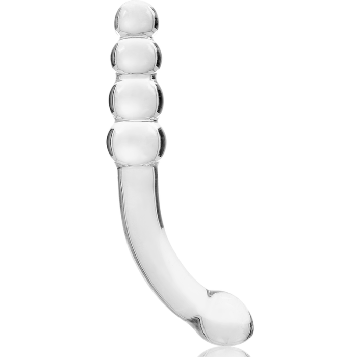 NEBULA SERIES BY IBIZA - MODELO 14 DILDO CRISTAL TRANSPARENTE 18.5 CM -O- 3 CM - CandyHot - Foto 5