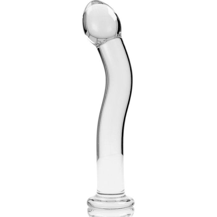 NEBULA SERIES BY IBIZA - MODELO 18 DILDO CRISTAL TRANSPARENTE 18.5 CM -O- 3.5 CM - CandyHot - Foto 5