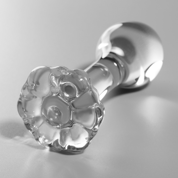 NEBULA SERIES BY IBIZA - MODELO 2 PLUG CRISTAL TRANSPARENTE 11 CM -O- 3.5 CM - CandyHot - Foto 2