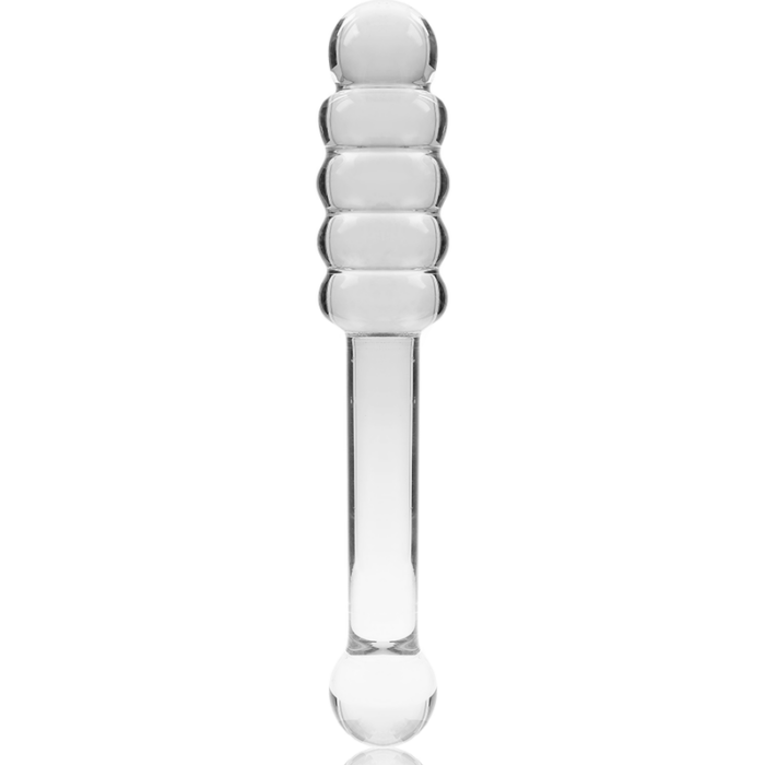 NEBULA SERIES BY IBIZA - MODELO 20 DILDO CRISTAL TRANSPARENTE 20.5 CM -O- 3 CM - CandyHot - Foto 5